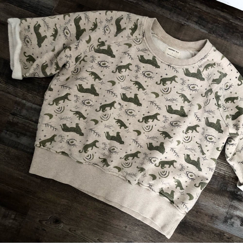 Jackson Rowe Wildcat Sweatshirt (slightly cropped) SM